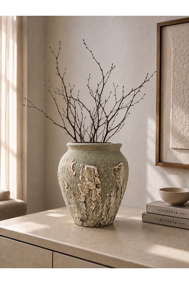 Soren Embossed Decorative Vase