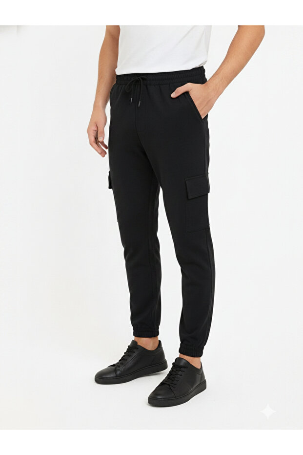 Siyah Jogger Eşofman