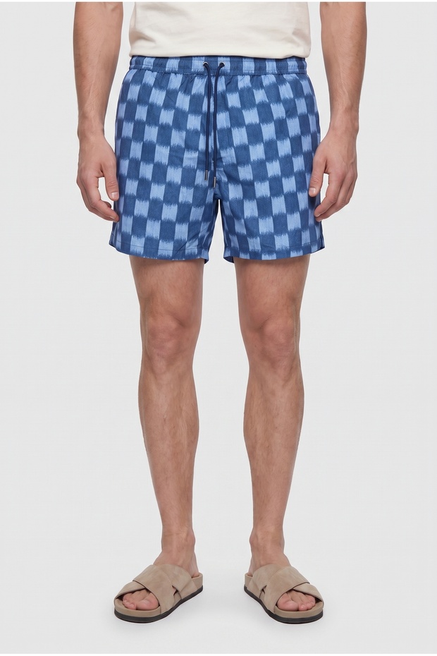 Ds Damat Regular Fit Indigo Shorts Swimwear