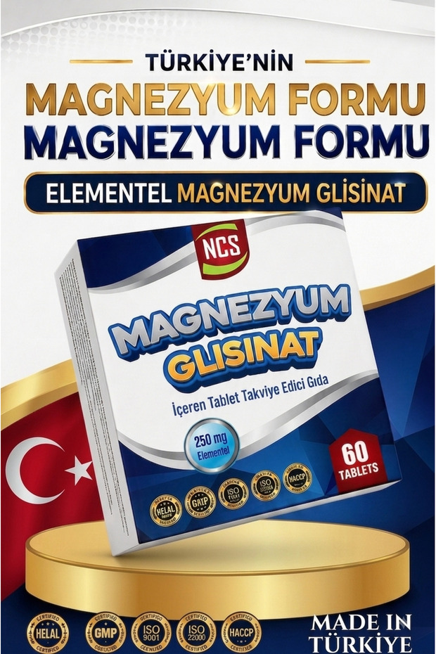 Magnesium Glycinate 60 Tablets Magnesium Glycinate Magnesium Bisglycinate