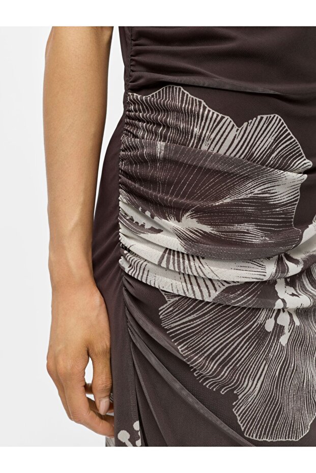 Maxikleid Gerafftes - 5