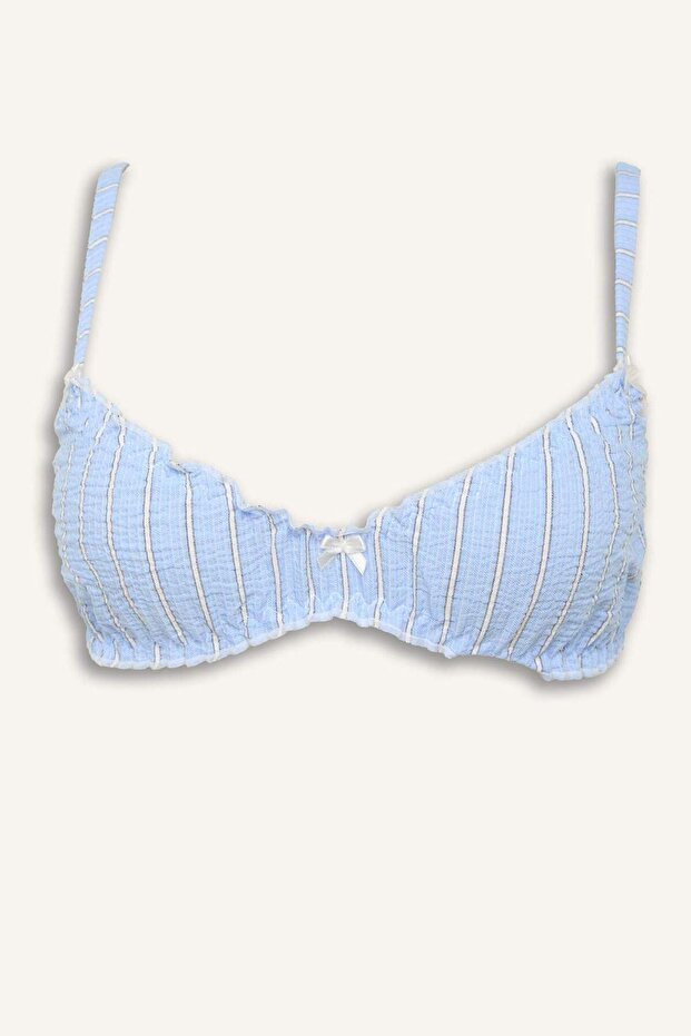 Poplin Capless Padless Underwireless Bra H3798Ax26Sp - 5