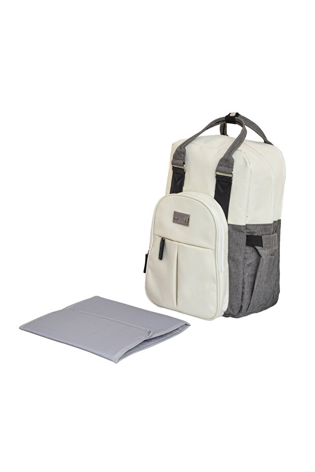 Luca Diaper Backpack, Waterproof, With Multiple Pockets, Changing Pad, Stroller Straps. - 2