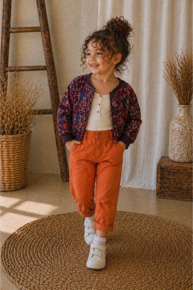 Rustic Ceket Kız Çocuk