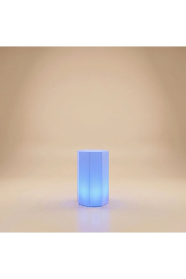 Octagonal Display Stand - Rgb Lighting - Compact Size