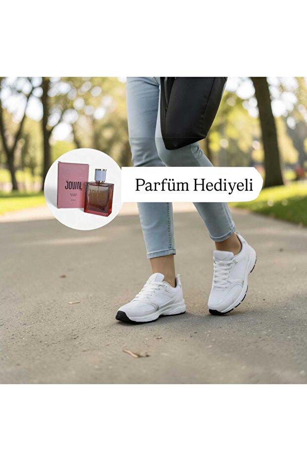 Women's Light Sole White Sports Shoes Sneaker