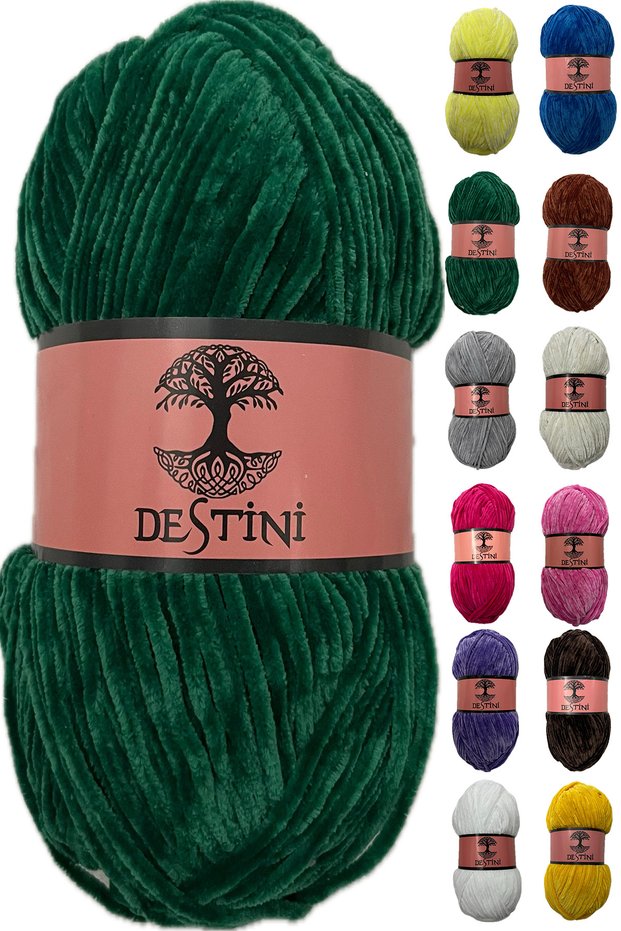 Thin Velvet Thread 100 Gr 200 Meters Amigurumi Hand Knitting Thread Jacket Vest Blanket
