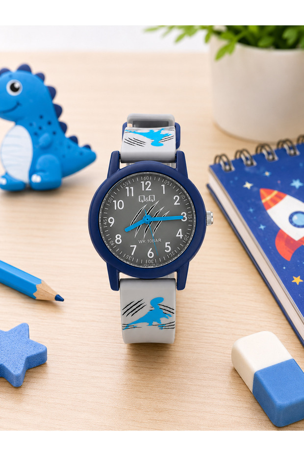 Sea, Pool Waterproof Anti-Allergic Silicone Strap Boy's Wristwatch