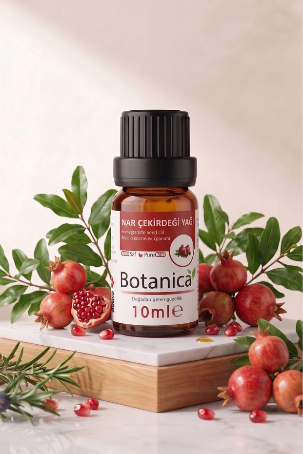 100% Pure Cold Pressed Pomegranate Seed Oil 10 ml - Powerful Skin Firming and Anti-Wrinkle