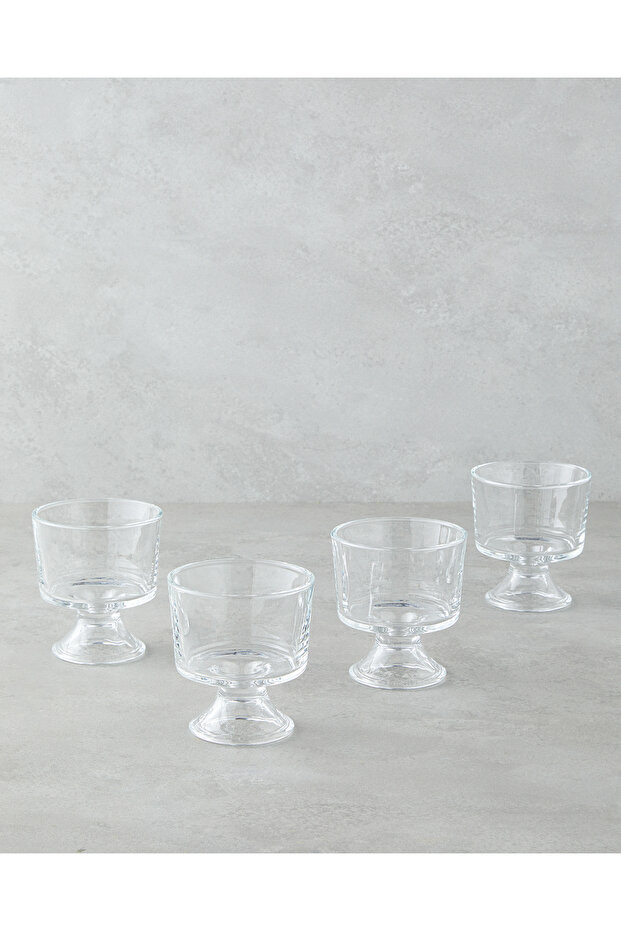 Mae Cam 4-Piece Cup - Ice Cream Bowl 270 ml Transparent