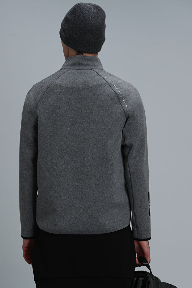 Davın Erkek Sweatshirt Gri - 6
