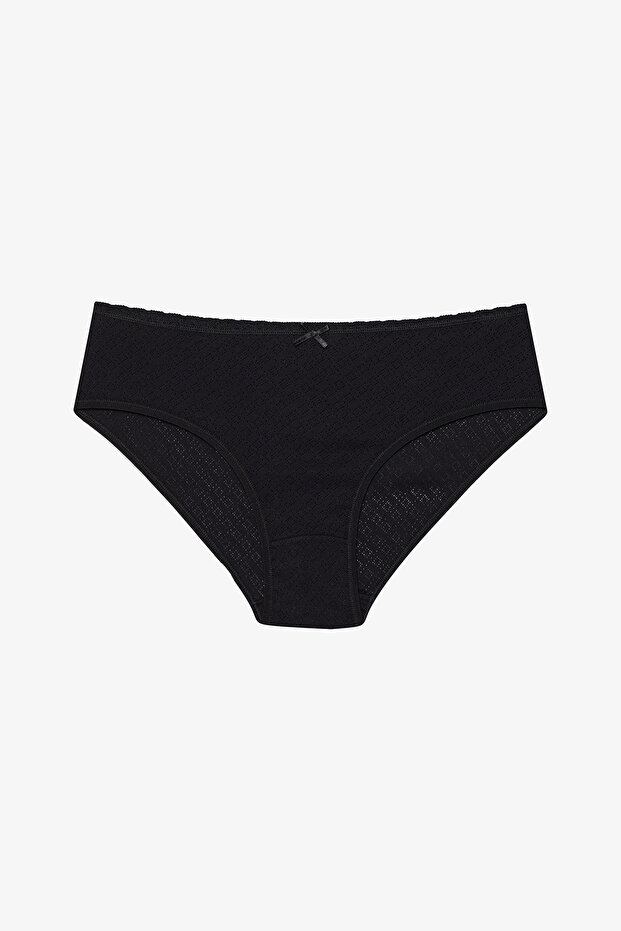 Μαλακό Pointel Basic 3-pack Βαμβακερό Πολύχρωμο Σλιπ Hipster - 3