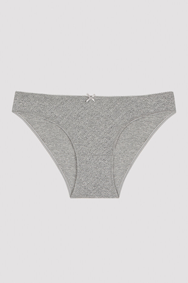 Soft Pointel Basic 3lü Çok Renkli Slip Külot - 3