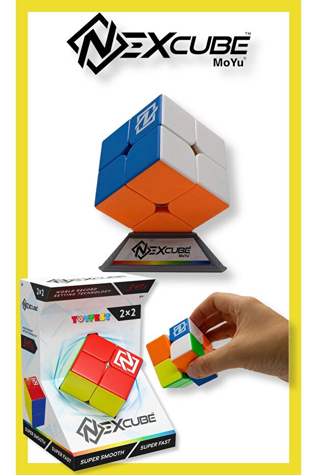 Nexcube 2X2 مكعب الذكاء الكلاسيكي مكعب الذكاء المكعب الروبي - 1