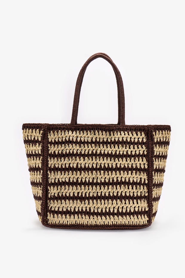 Dunkelbraune Amanda-Tasche - 5