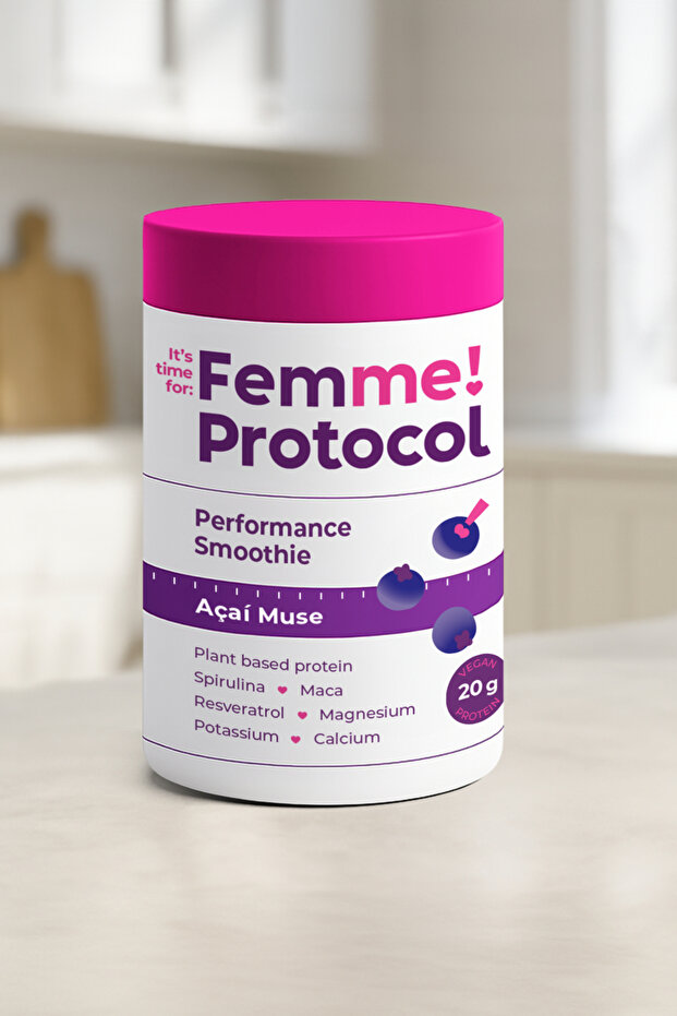 Acai Muse Vegan Protein Powder 360g –12 Servings