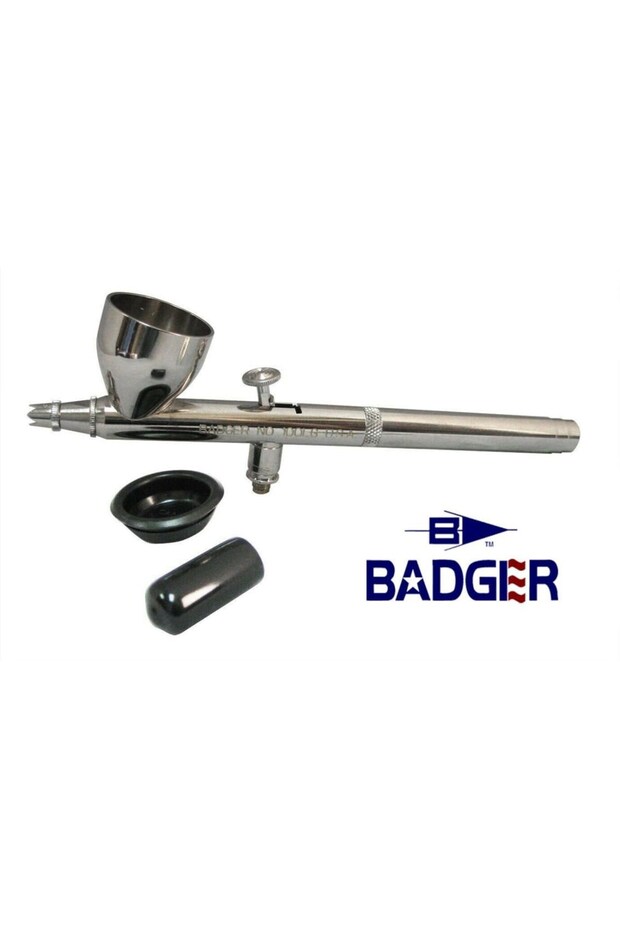 Badger 100-5 Top Feed, Fine Nozzle, 4.75 Ml. Large Capacity, Dual Trigger Paint Gun