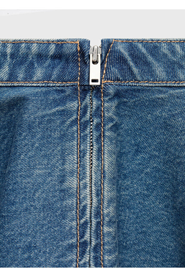 Kurzer Jeansrock - 5