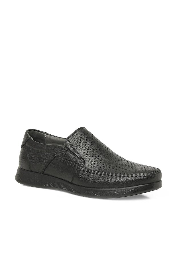 109131.m Men's Leather Shoes Black 40-45 Black