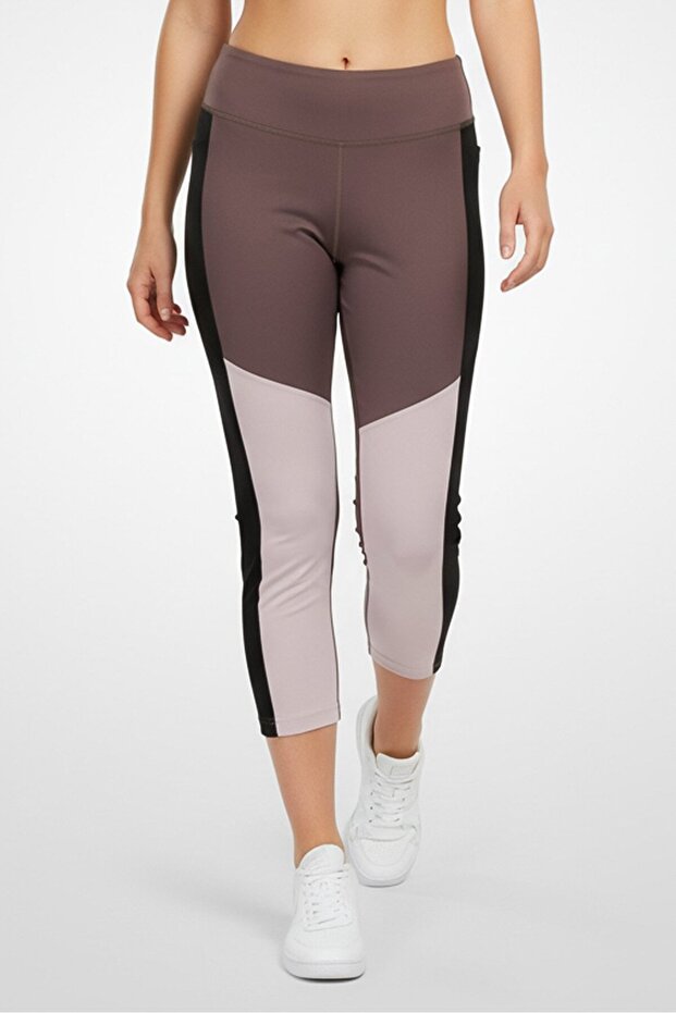 Women Sportswear Fit 3/4 Training Leggings, Multicolor