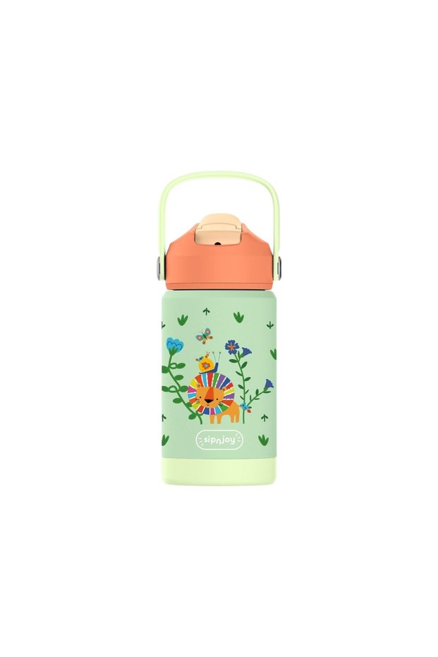 - Flipsip Children's Water Thermos | 360 ml - Lively Roar