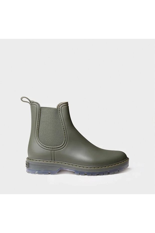 Women's / Girls' Rain Boots Coney Ankle Boot Water Khaki (Caqui)