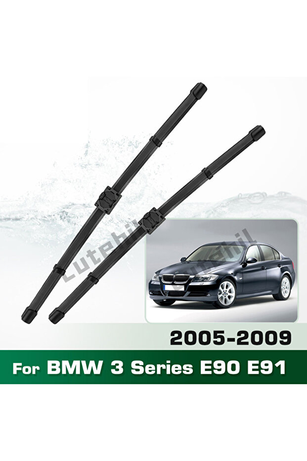 Wiper LHD & RHD Front Windscreen Windshield Wiper Blades For BMW 3 Series E90 E91 323i 325i 328i ...