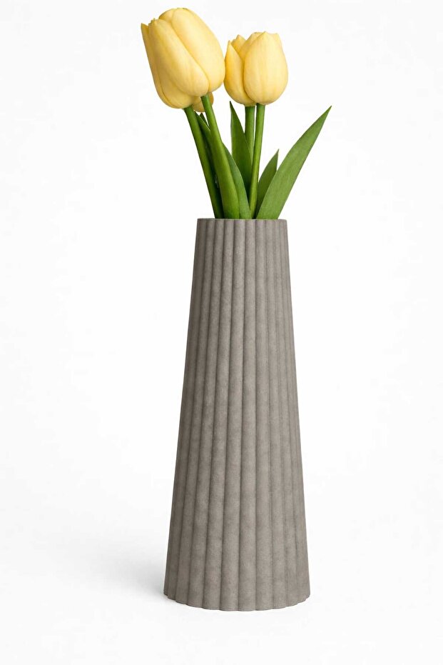 Pampas Vazosu Flower Vase 19 cm Please Pay Attention to the Dimensions