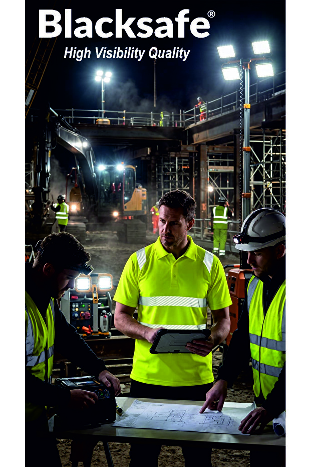 تي شيرت GUARD Hi-Vis Extreme ذو الألوان العاكسة للضوء