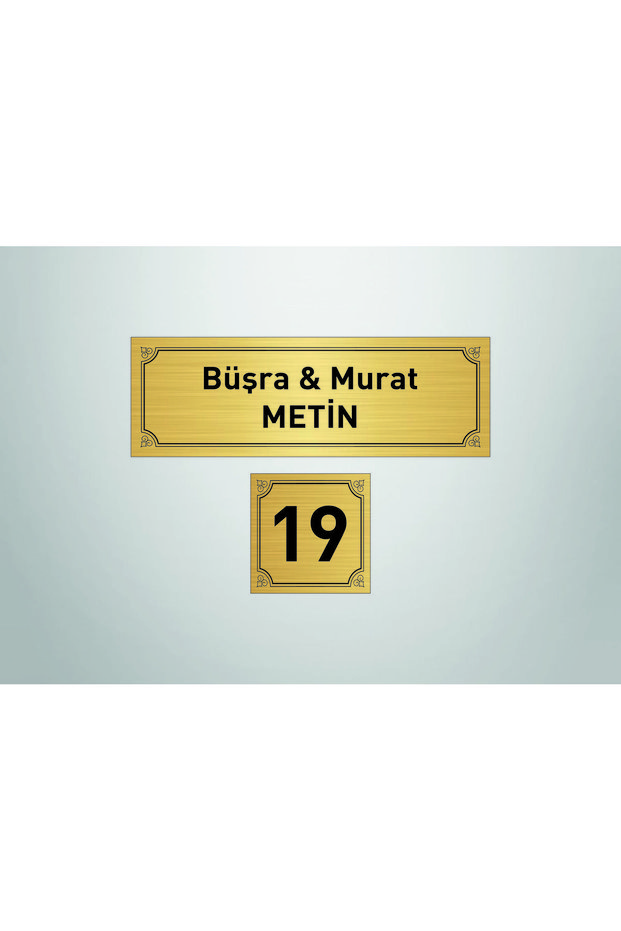 DAİRE KAPI İSİMLİĞİ