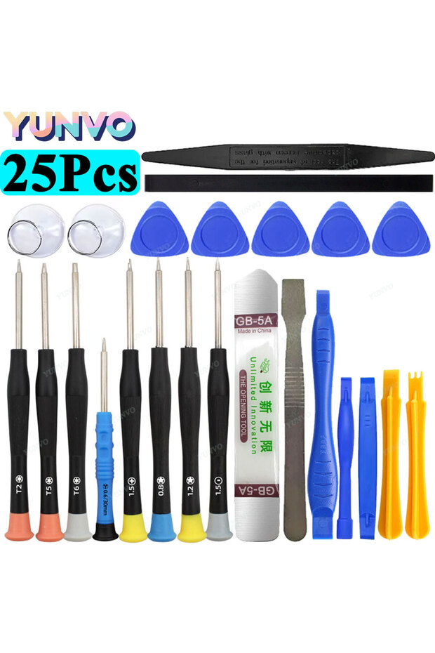 25Pcs Repair Kit Professional Mobile Phone Repair Tool Kit, Precision Screwdriver Set for iPhone And