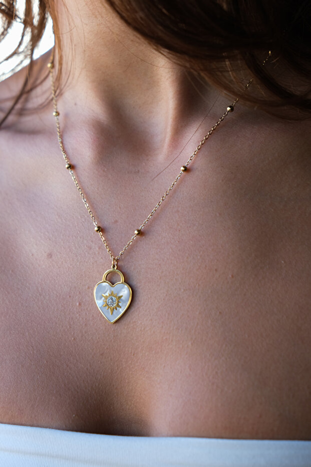 Heart Steel Necklace
