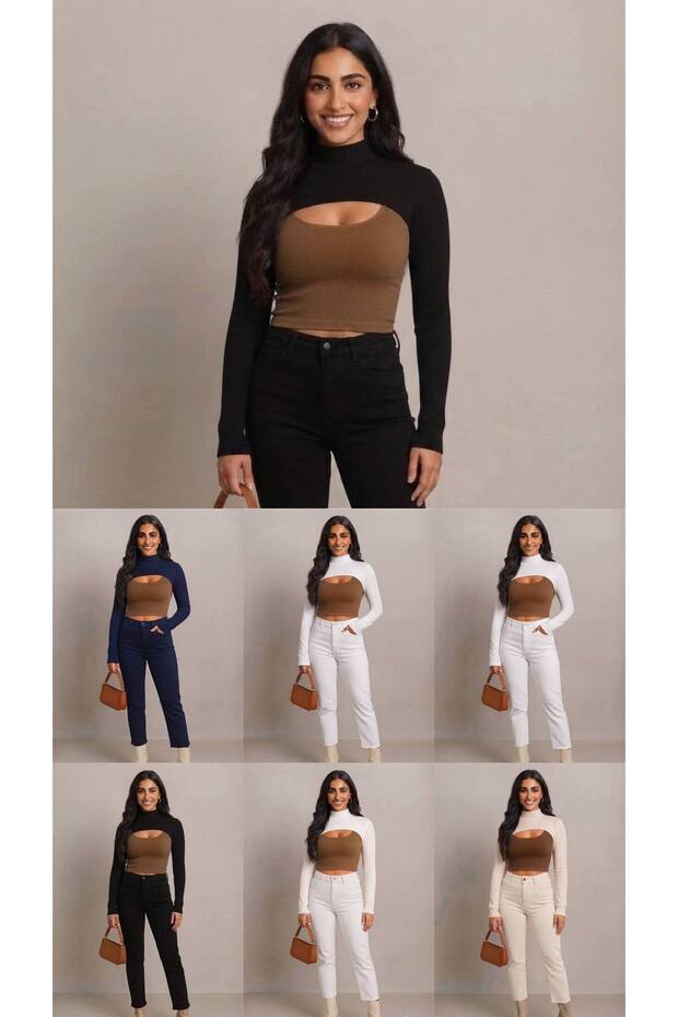 7 Neckline Sleeves with Collar Are Islamic Clothing.