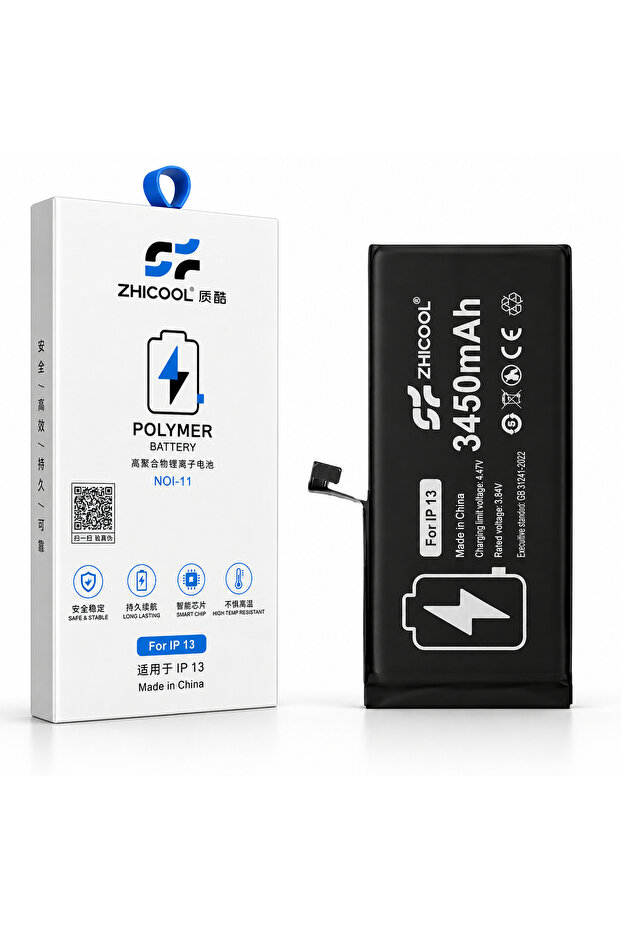 بطارية ايفون 13 سعه مطوره 3450mAh من زيكوول-ZHiCOOL