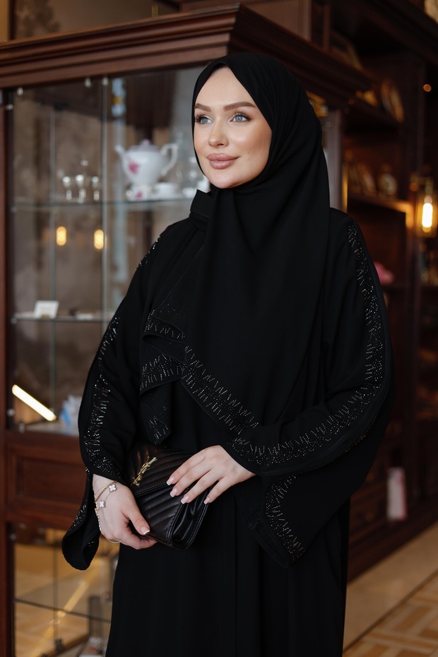 فِراجة مع شال بتصميم خاص