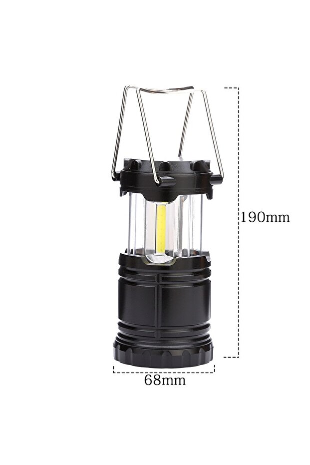 small-COB Mini Tent Lamp LED Portable Portable Lantern Telescopic Torch Camping Lamp Waterproof Emer