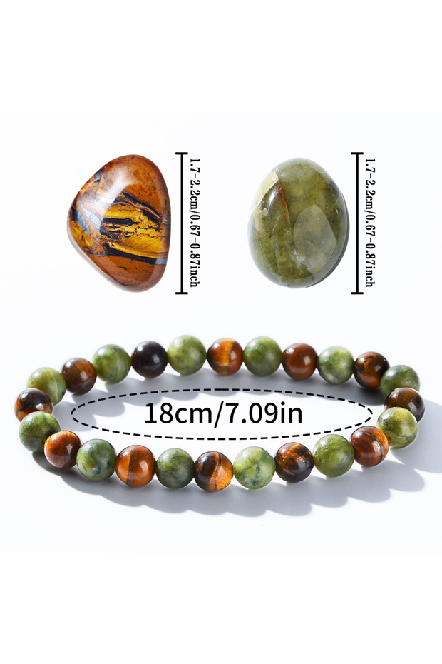 3PCS Prosperity and Abundance Healing Bracelet - Relaxation, Success Enhancement Bracelet, Personal