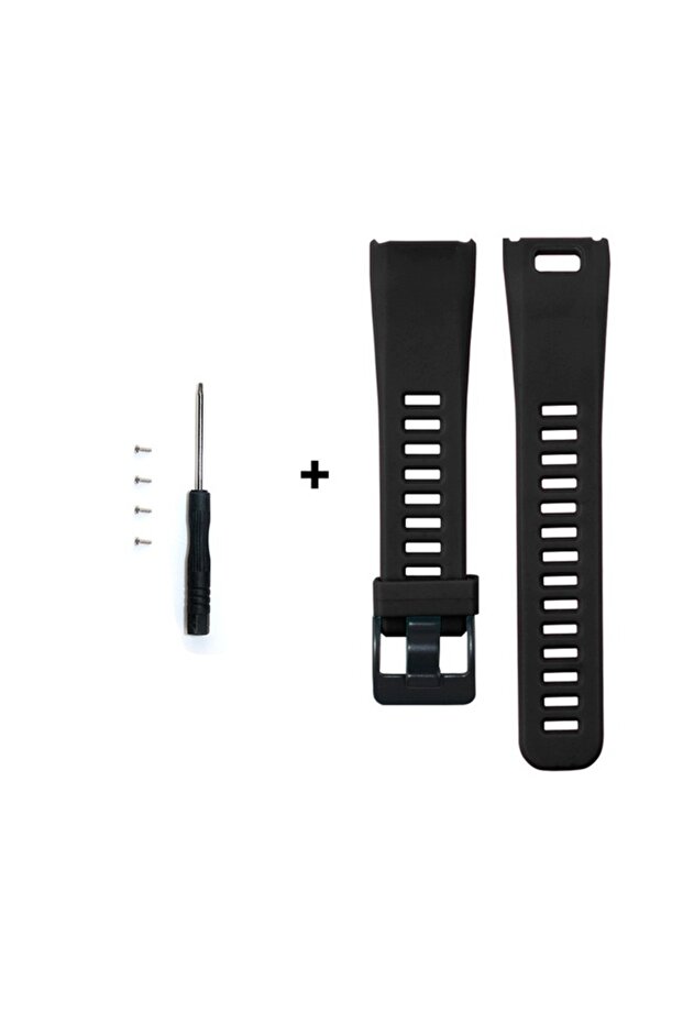black Silicone Wristband For Vivosmart HR Samrtwatch Replacement Sport Band For VivoSmart...