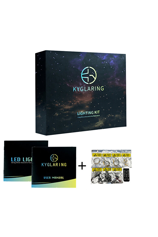 RC Version Kyglaring LED Light Kit Suitable for Lego Notre Dame De Paris 21061 Building Blocks Decor