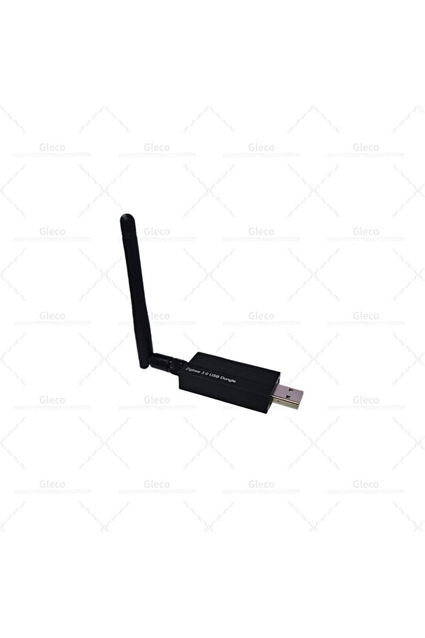 قطعة واحدة من دونجل Zigbee 3.0 USB مع هوائي، جهاز منزلي ذكي لاسلكي عالمي يدعم بوابة Zigbee