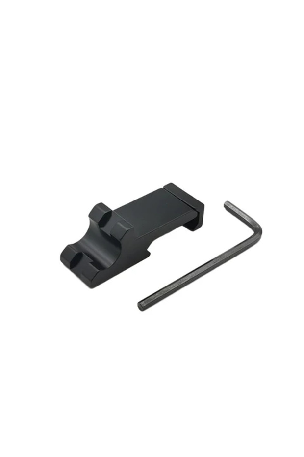 Black Tactical One Clock Mount 45 Degree Rail Bracket Hunting Tool Aluminum Alloy Quick Detach Rail