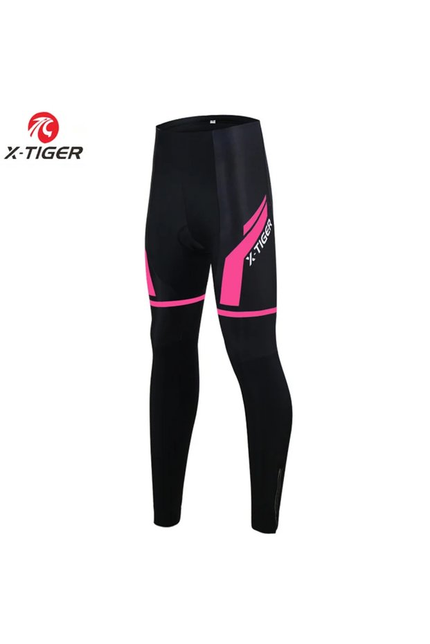 L XW-CK-01303 X-Tiger Women Cycling Pants Gel Padded Shockproof MTB Mountian Bicycle Pants Road Rac
