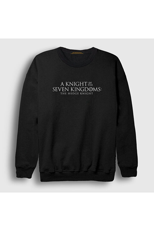 Unisex Black Logo a Knight of the Seven Kingdoms Sweatshirt 607230Tt