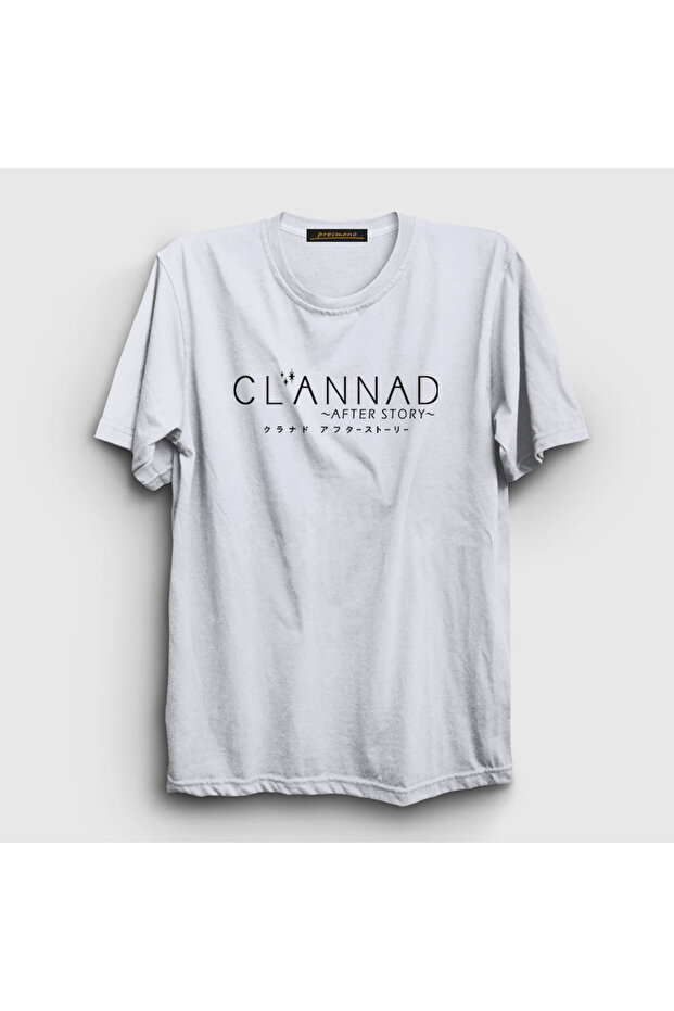 Unisex White Logo Anime Clannad after Story T-Shirt 554261Tt