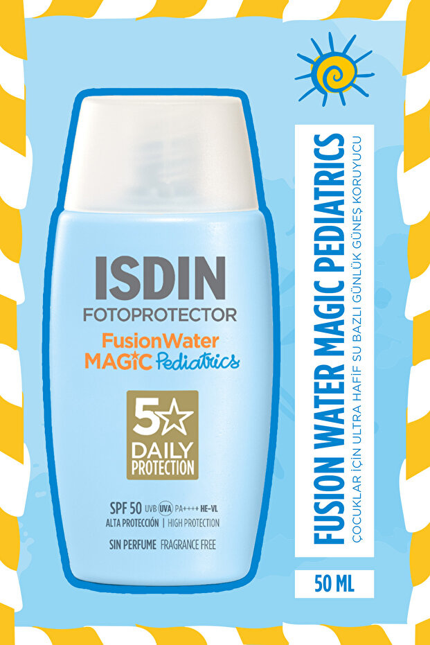 ISDIN Fotoprotector Fusion Water 50+ 50ml Pediatrics