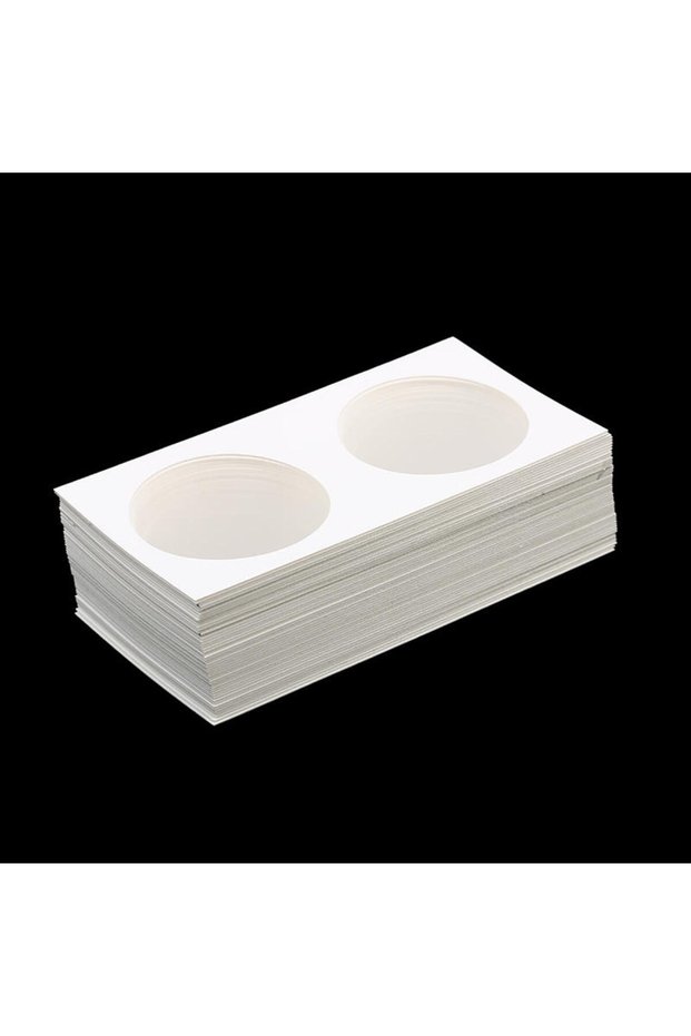 40mm Coin Holders Stamp Cardboard Storage Box Coin Album Collection Clip Flip Case Household Home De