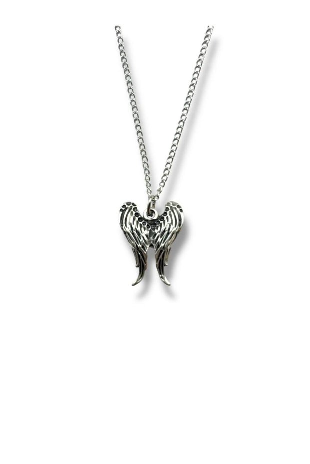 Harajuku Wing Wing Figured Unisex Necklace – Japanese Street Fashion Inspired Style Accessory