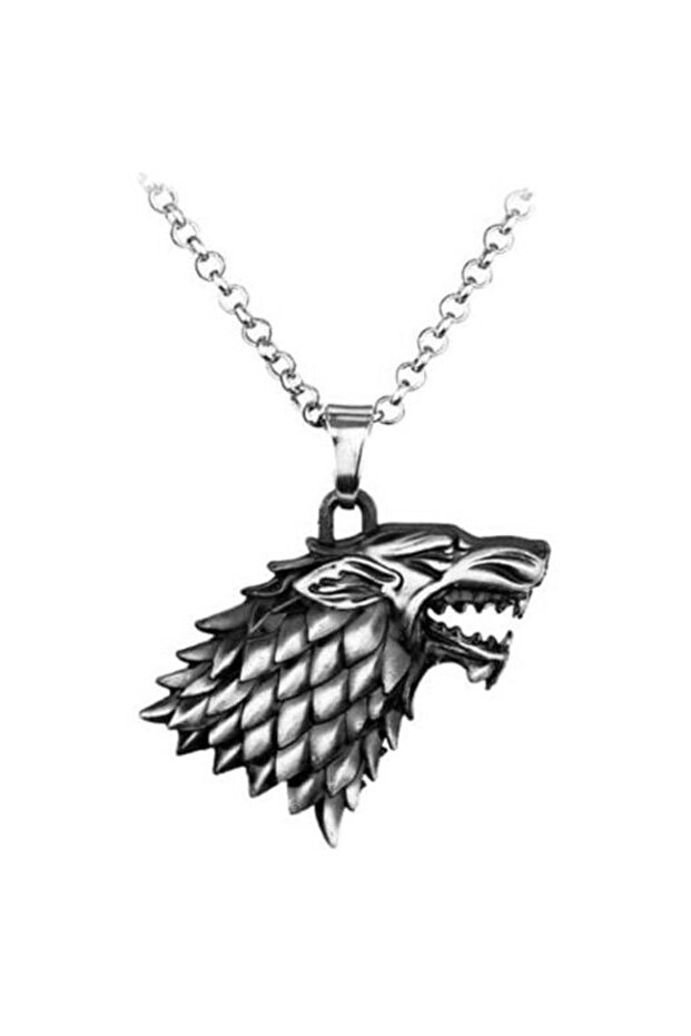 Game Of Thrones Winter Is Coming Stark Necklace Wolf Necklace
