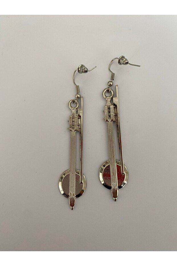 Pumpkin Violin Earrings