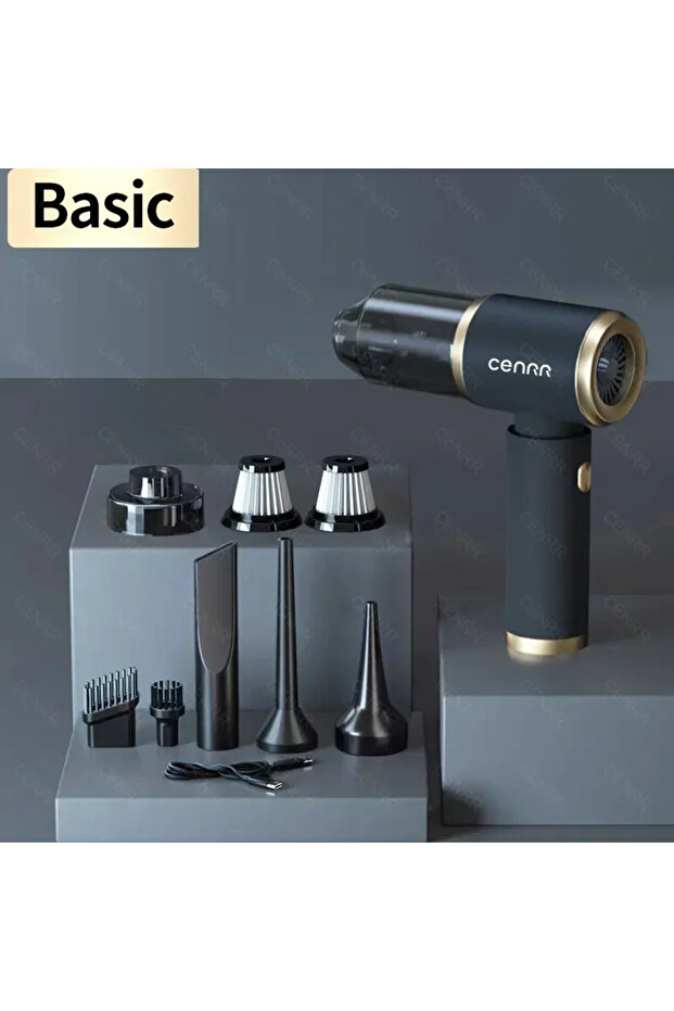 Basic 2hepa CENRR Car Vacuum Cleaner High Suction 210000PA Wireless Vacuum Cleaner Cordless Vacuum C